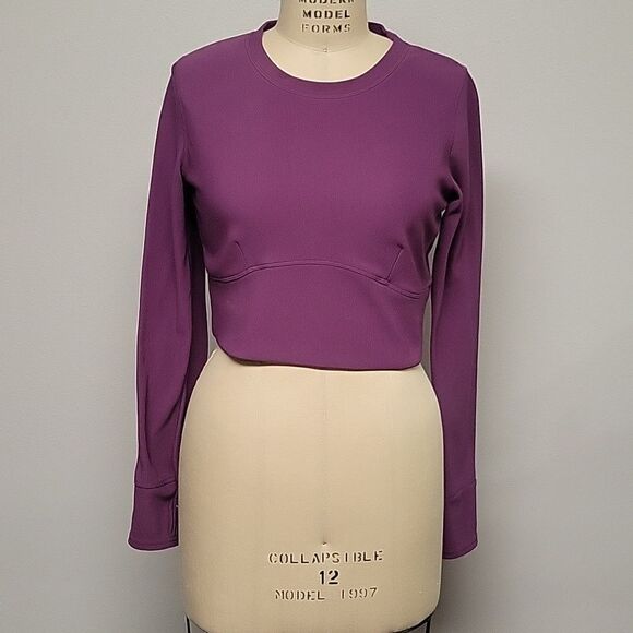 Move Theology purple long sleeve top size L - Picture 1 of 4
